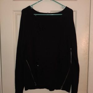 Black Express Sweater